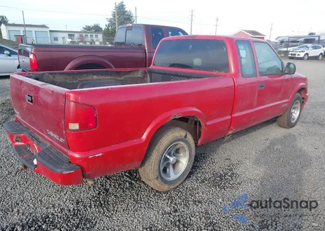 1998 Chevrolet S-10 Ls Fleetside from USA, damaged, VIN 1GCCS19X0W8197811